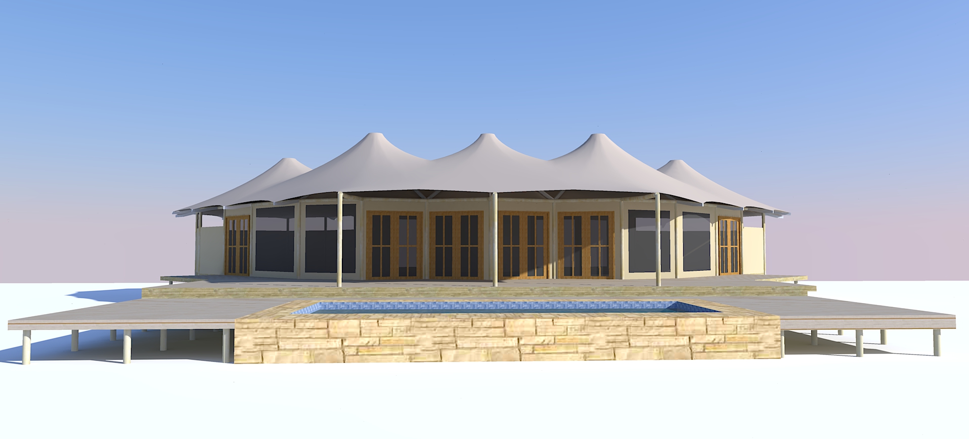 RAK Structures Lodge Cover
