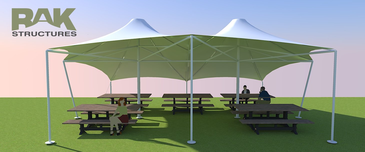 RAK Structures Tensile Spectator Tent