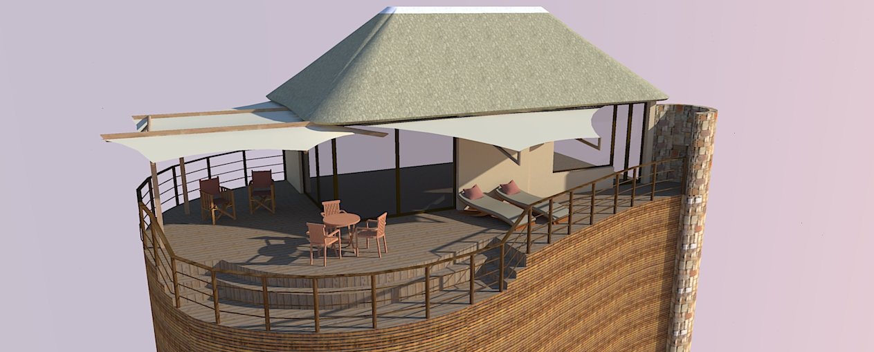 RAK Structures Game Lodge Awnings